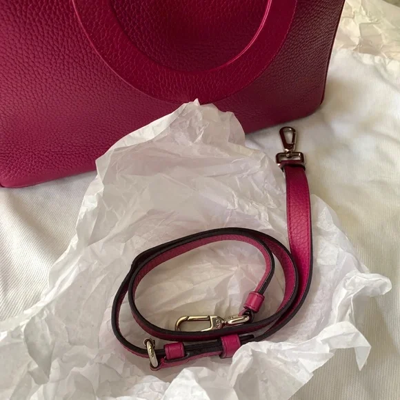 Christian Dior Pink/Magenta Lady Dior Bag Rare - Picture 9 of 11